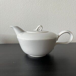 Jubilee Homer Laughlin Teapot // Mist Gray // Vintage 1950s